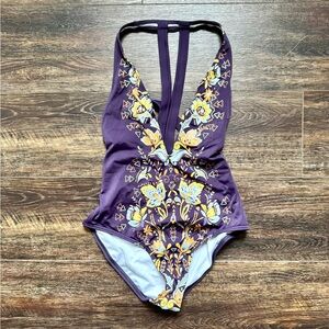 OU Out From Under One Piece Bathing Suit S